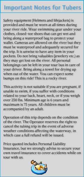 River Tubing Tips