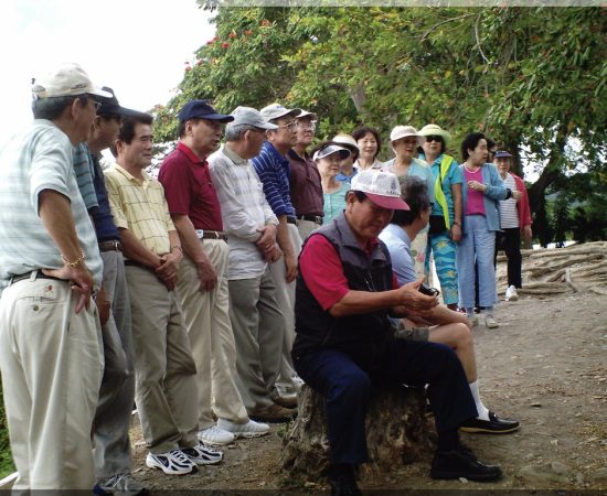 Antours Dominica | Taiwanese group enjoying the view of Roseau from Morne Bruce